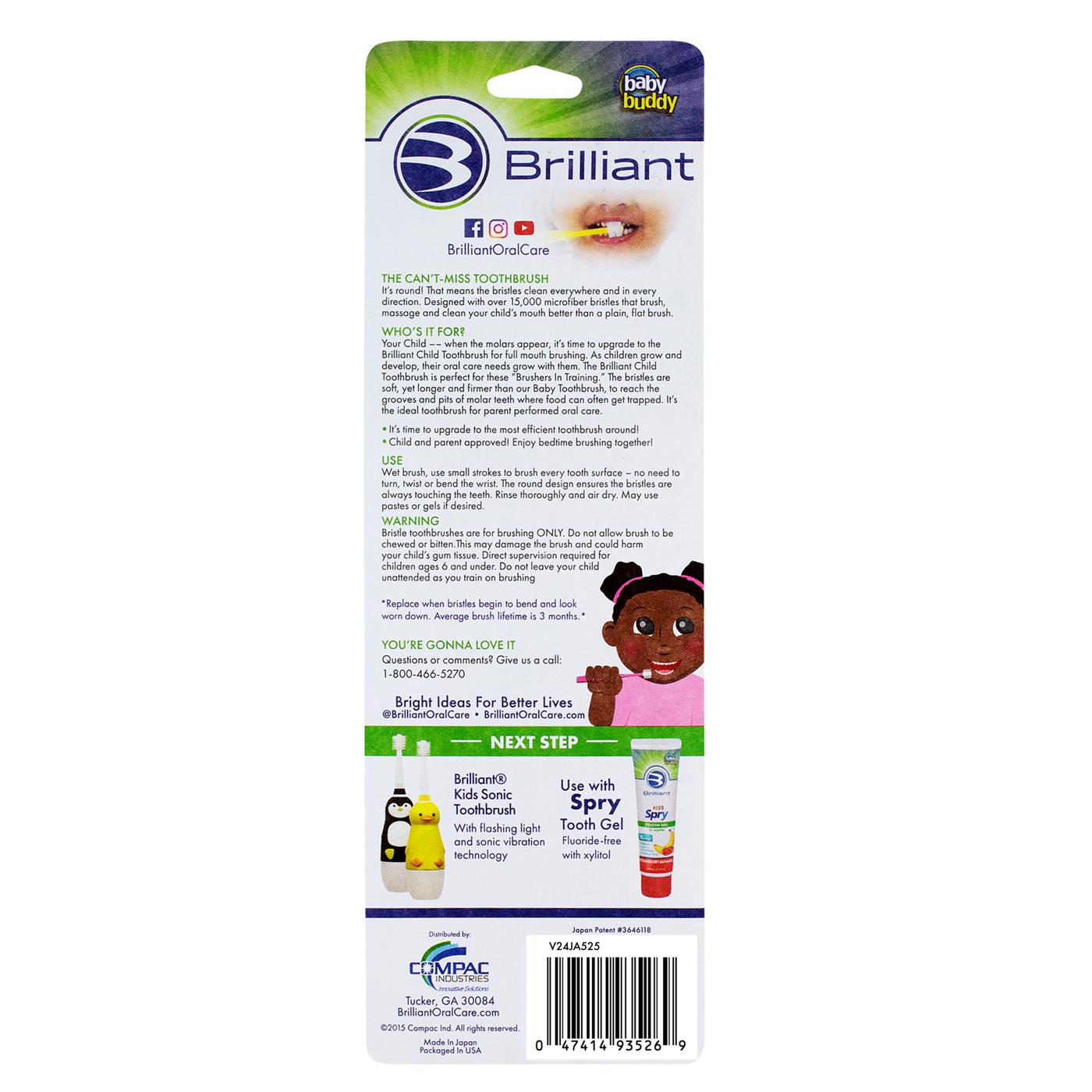 Brilliant Child Toothbrush 2- 5 Years; image 2 of 2