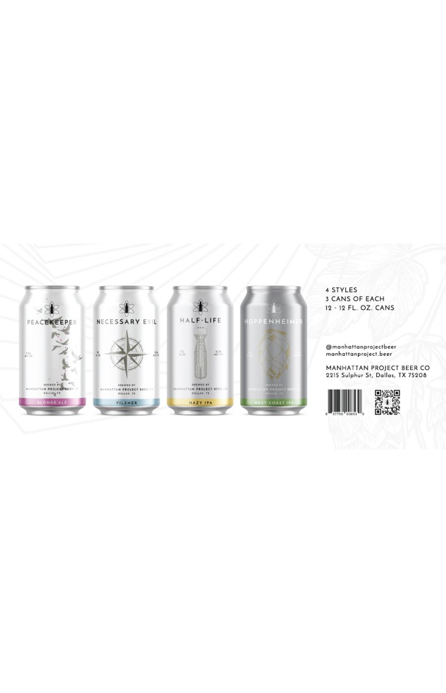 Manhattan Project Beer Company Atomic Core Variety Pack 12 pk Cans; image 2 of 4