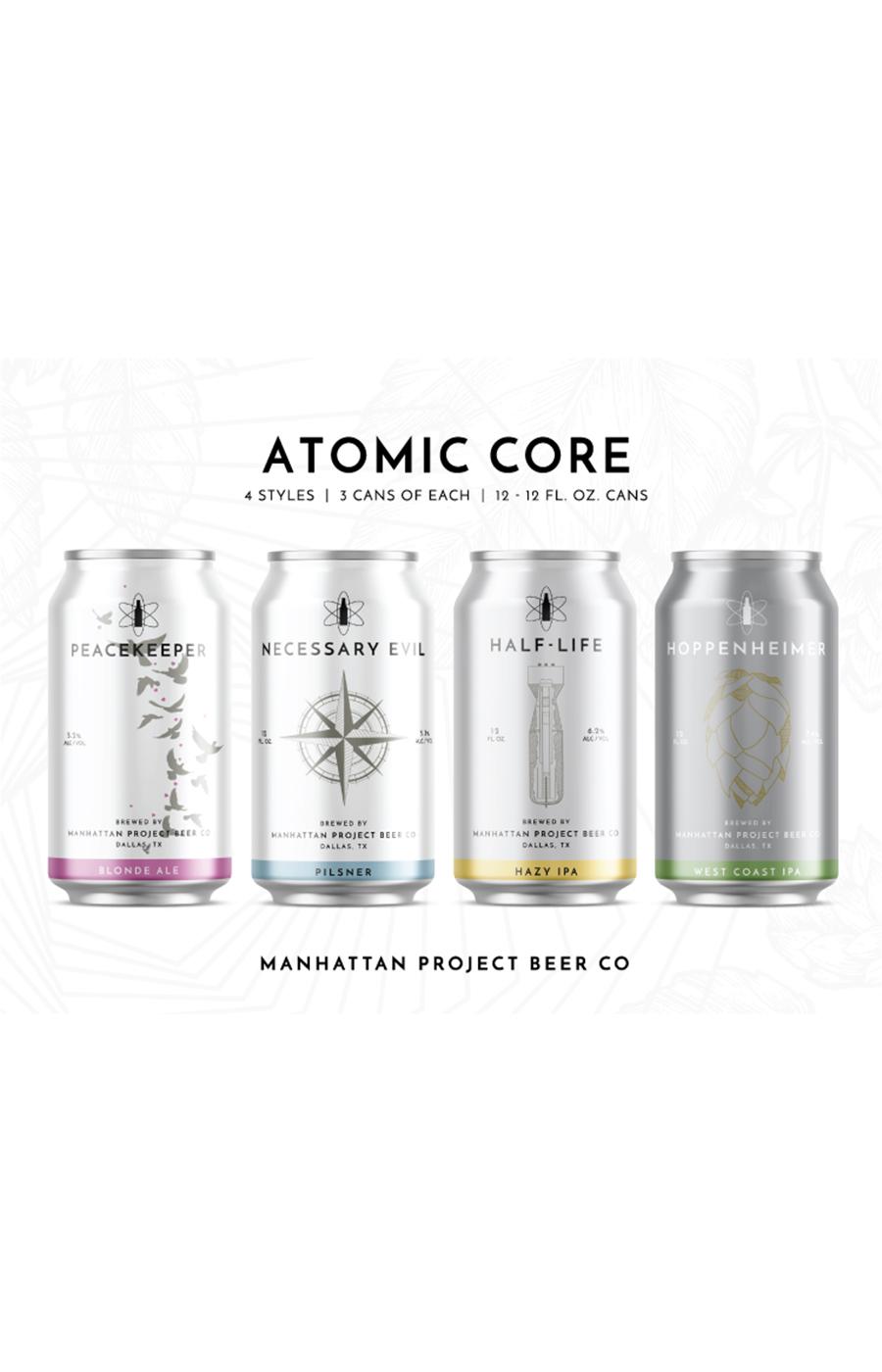 Manhattan Project Beer Company Atomic Core Variety Pack 12 pk Cans ...