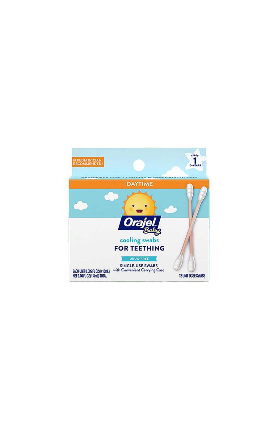 Baby Orajel Daytime Cooling Swabs for Teething; image 1 of 3