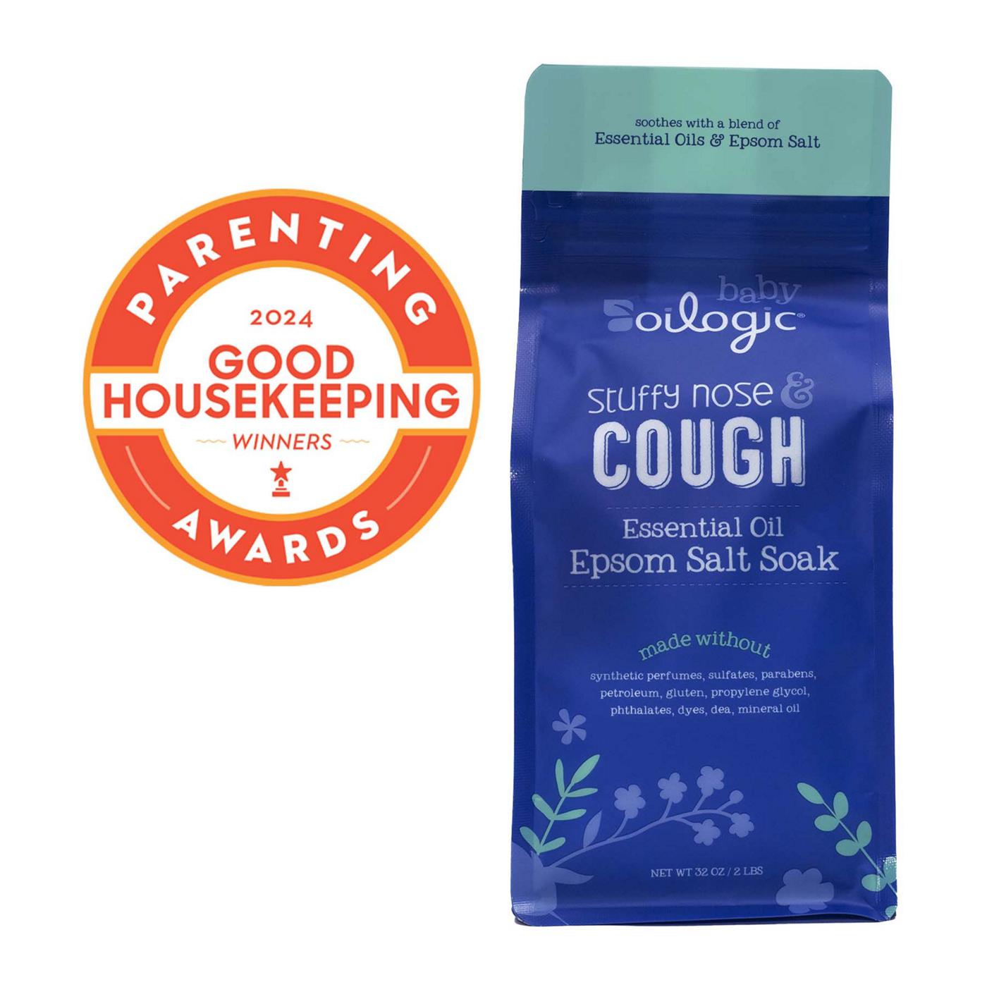 Baby Oilogic Stuffy Nose & Cough Epsom Salt Soak; image 3 of 3