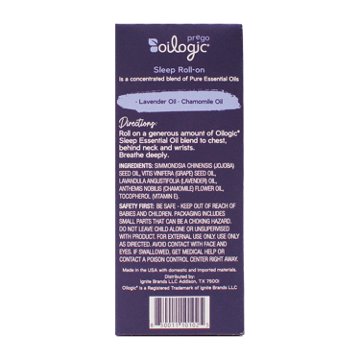 Oilogic Prego Sleep Essential Oil Roll-On, 0.3 oz