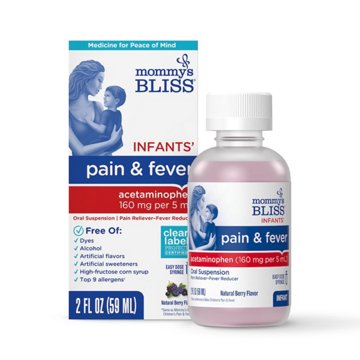 Mommy's Bliss Infants' Pain And Fever Reducer - Natural Berry , 2 oz