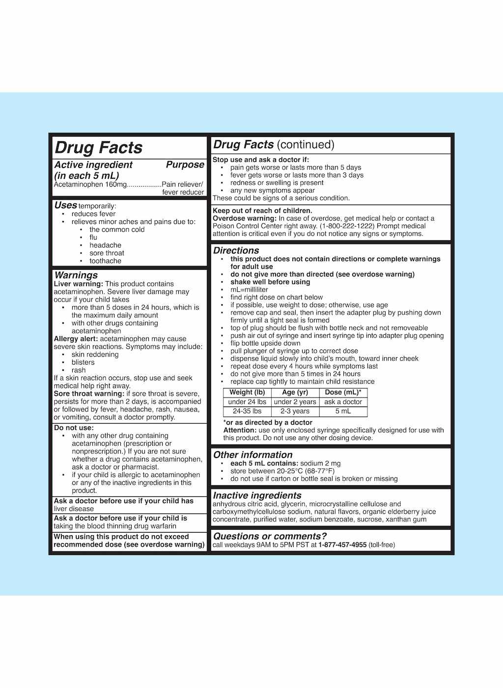 Mommy's Bliss Infants' Pain And Fever Reducer - Natural Berry ; image 2 of 10