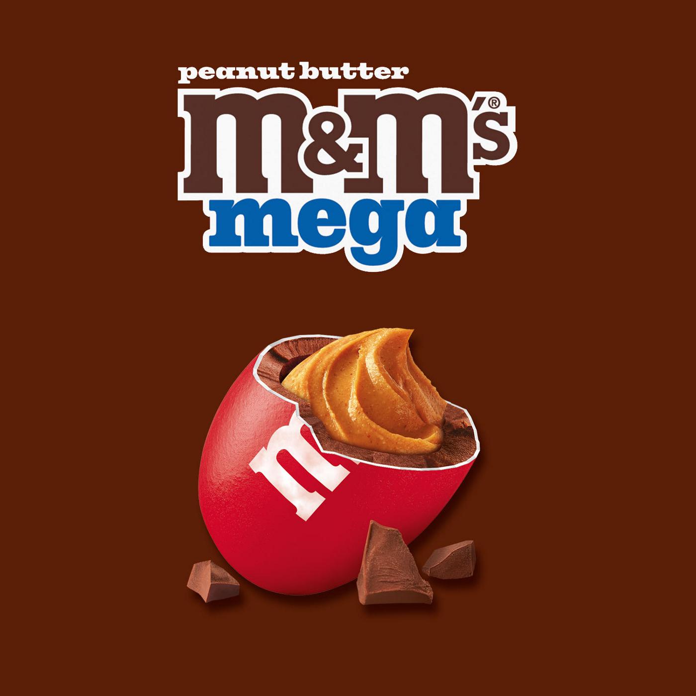 M&M'S Mega Peanut Butter Chocolate Candy - Share Size; image 8 of 8