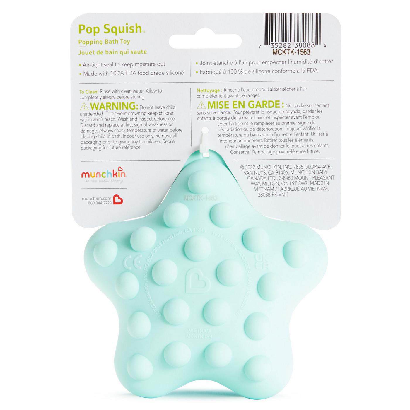 Munchkin Pop Squish Popping Bath Toy; image 2 of 3