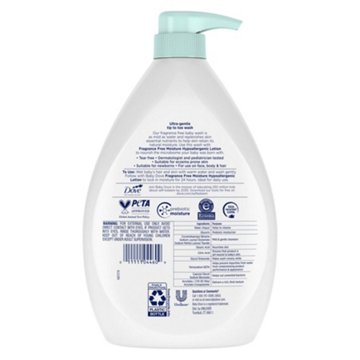 Baby Dove Sensitive Skin Care Baby Wash - Fragrance Free, 34 oz