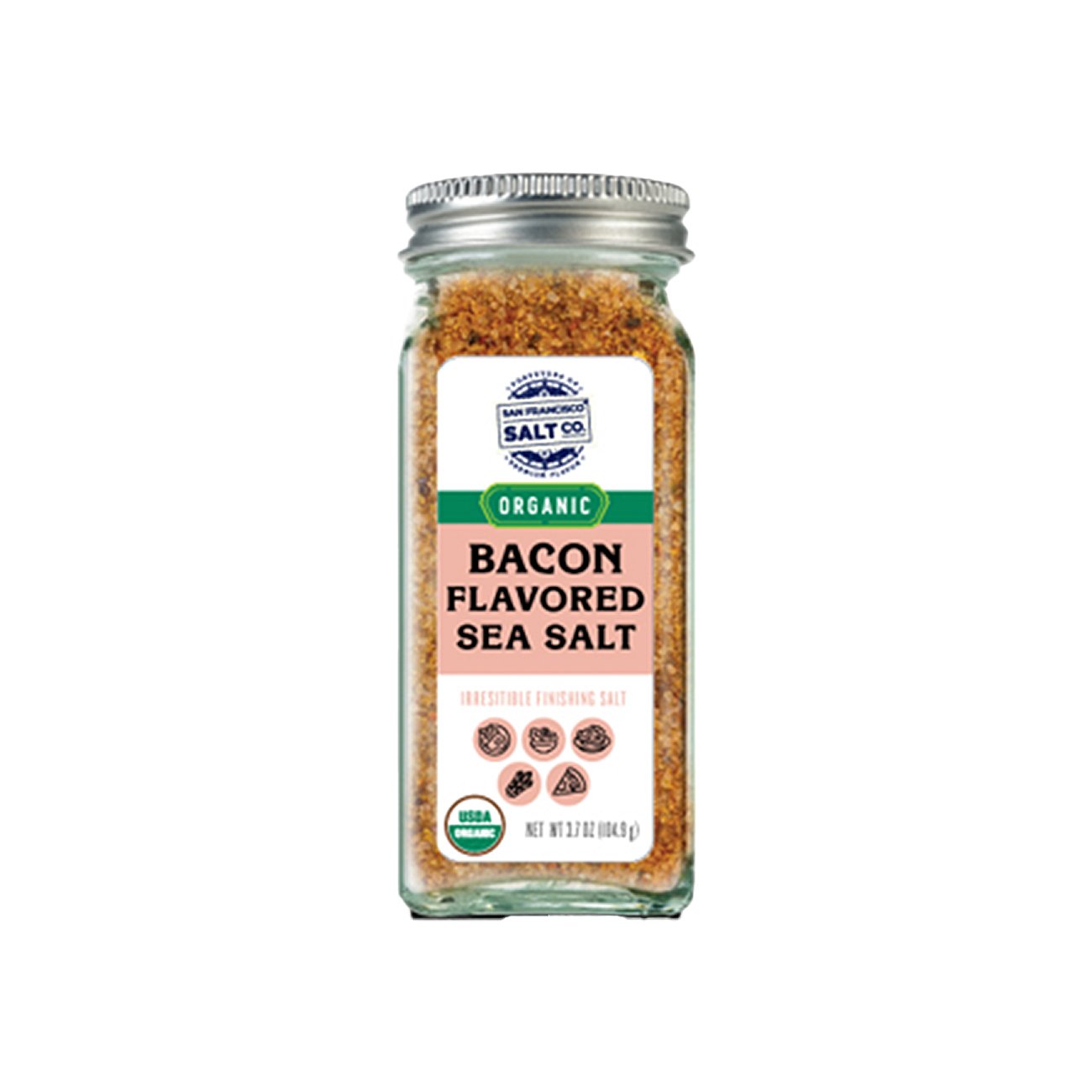 San Francisco Salt Co. Organic Bacon Flavored Sea Salt Shop Herbs
