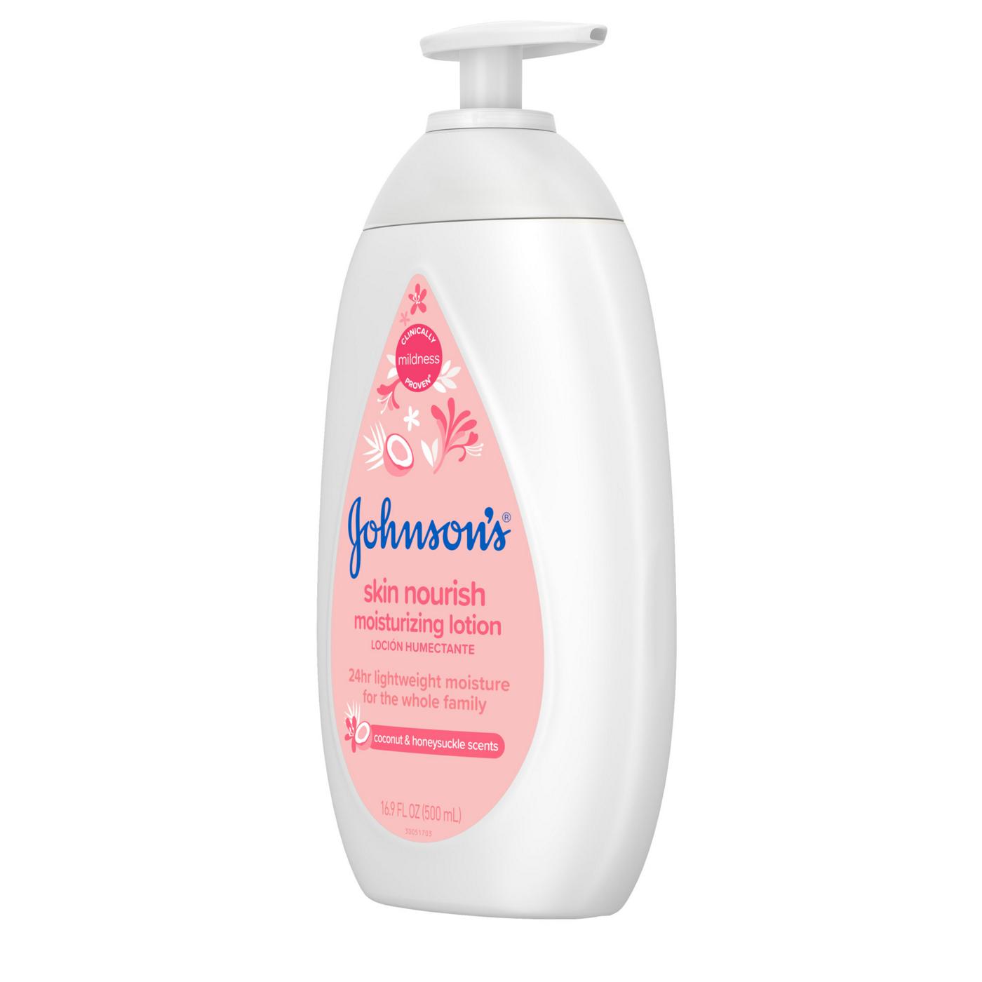 Johnson's Baby Skin Nourish Body Lotion - Coconut & Honeysuckle; image 4 of 8