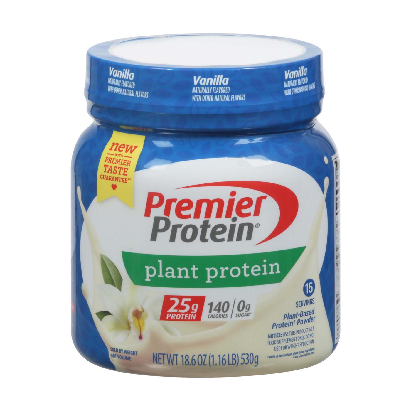 Premier Protein Plant Protein Powder, 25g - Vanilla; image 1 of 2