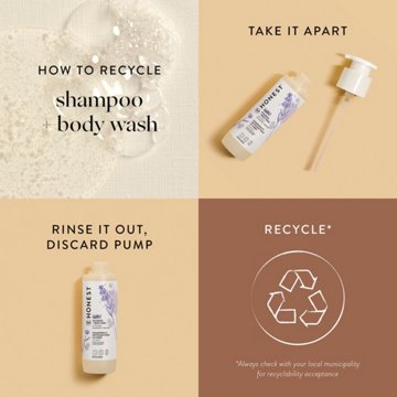 The Honest Company Calm Shampoo & Body Wash - Lavender, 18 oz