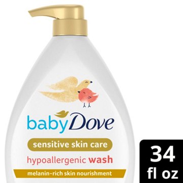 Baby Dove Sensitive Baby Wash for Melanin-rich Skin