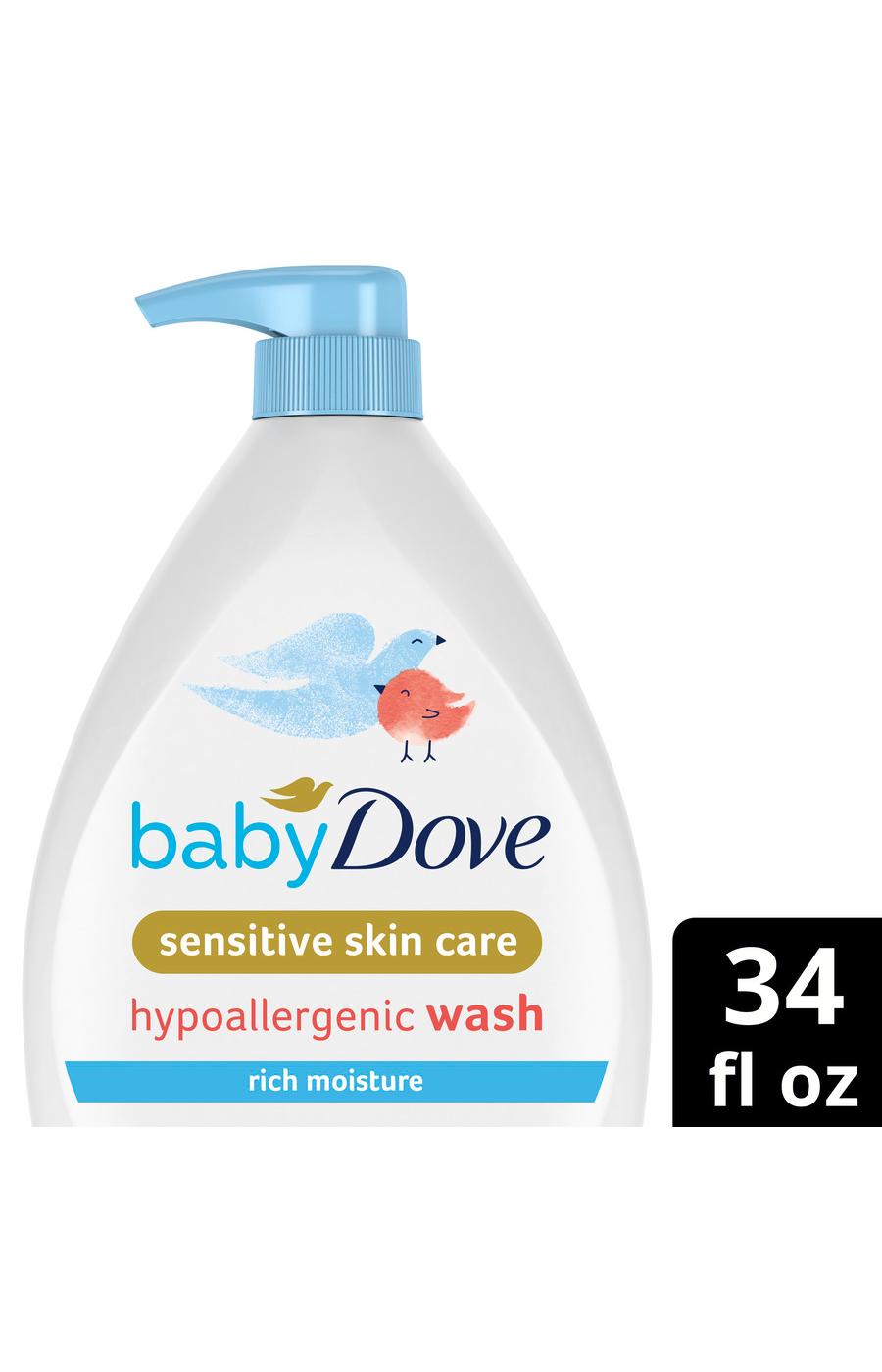 Baby Dove Fragrance Free Sensitive Skin Care Hypoallergenic Baby Wash; image 5 of 6