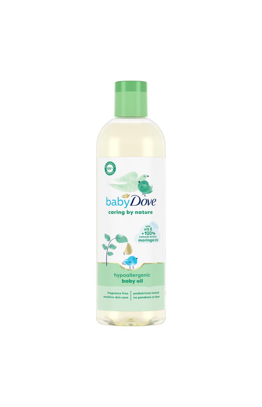 Baby Dove Nourishing Baby Oil with Vitamin E and 100% Natural Moringa Oil; image 1 of 5