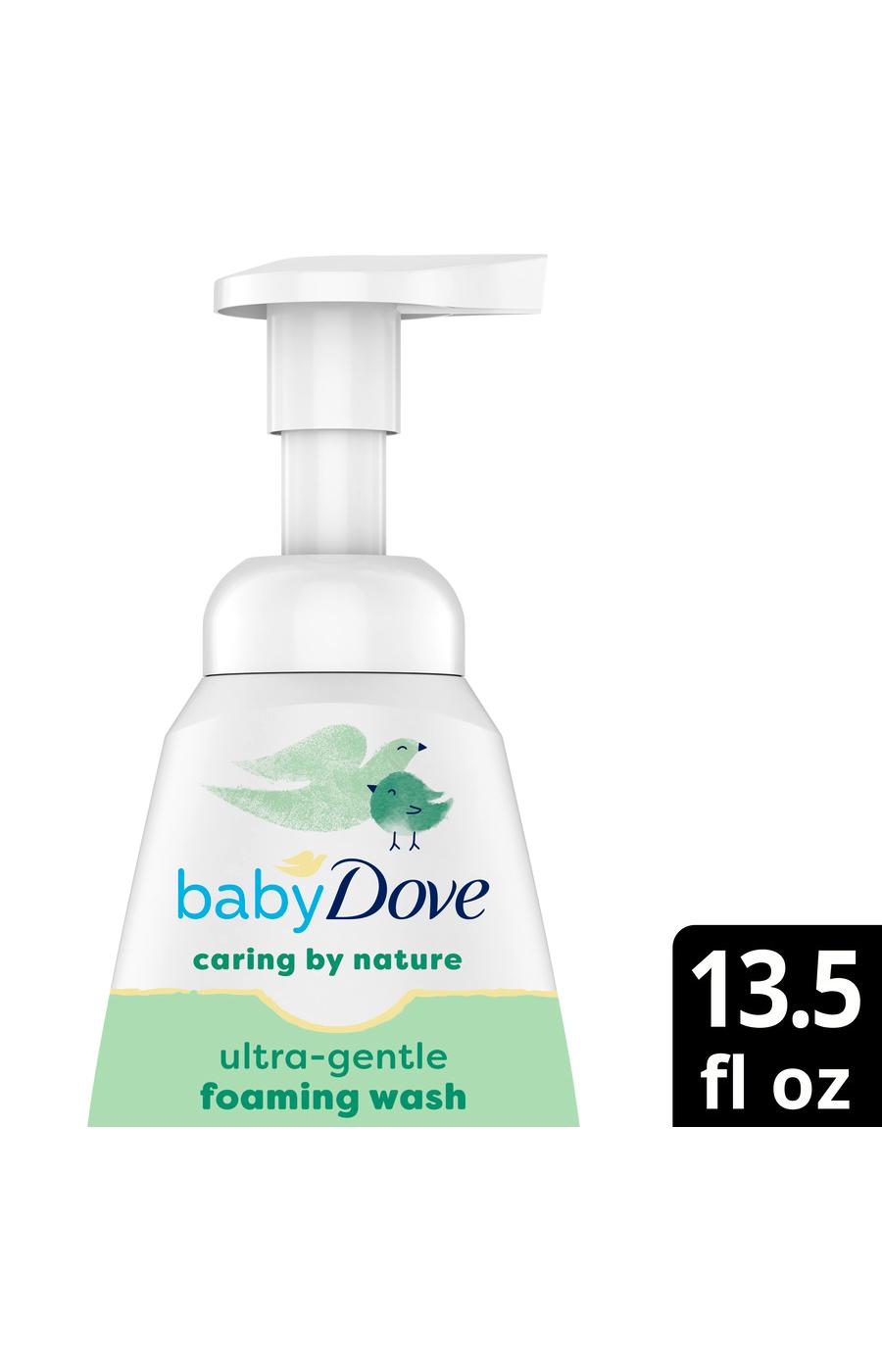 Baby Dove Ultra Gentle Foaming Wash with Vitamin E and 100% Natural Moringa Oil; image 5 of 5