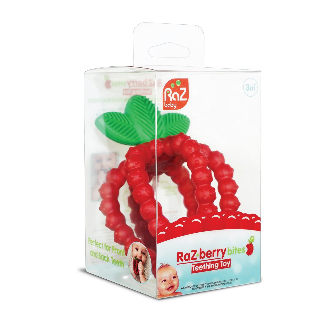 RaZbaby Raz-berry Bites Teething Toy; image 1 of 7