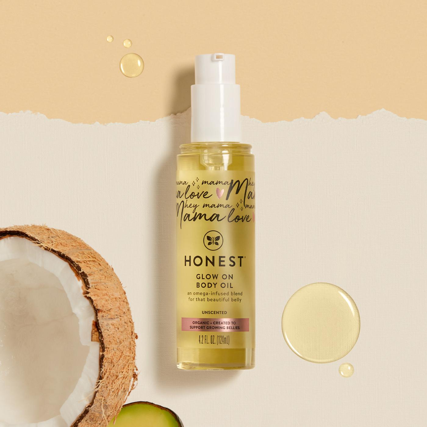 The Honest Company Glow On Body Oil Unscented Shop Digestion & Nausea at HEB