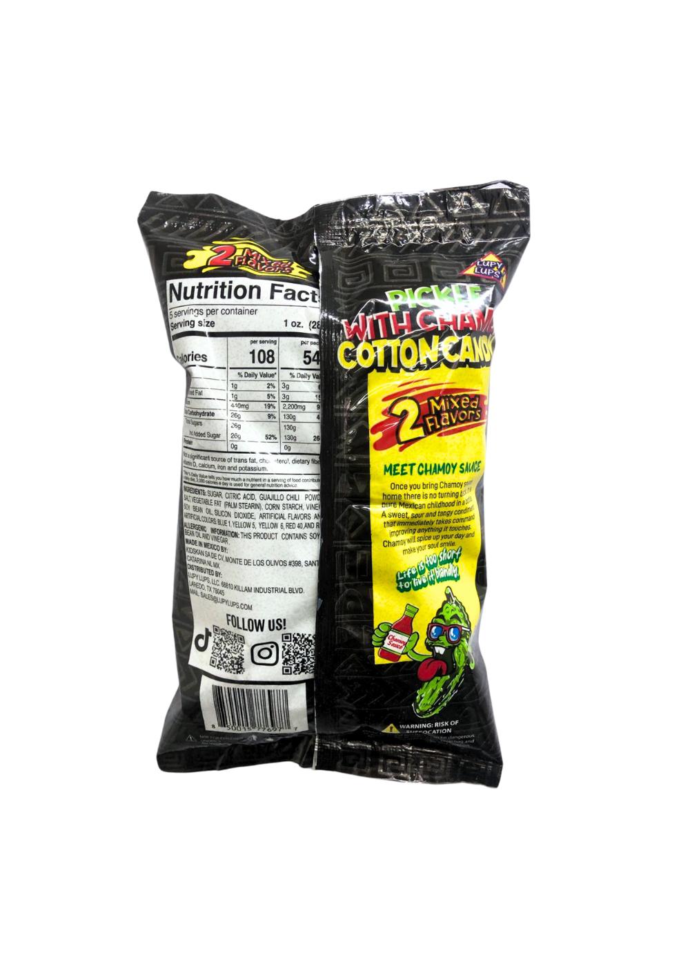 Lupy Lups Pickle with Chili Chamoy Cotton Candy Shop Candy at HEB