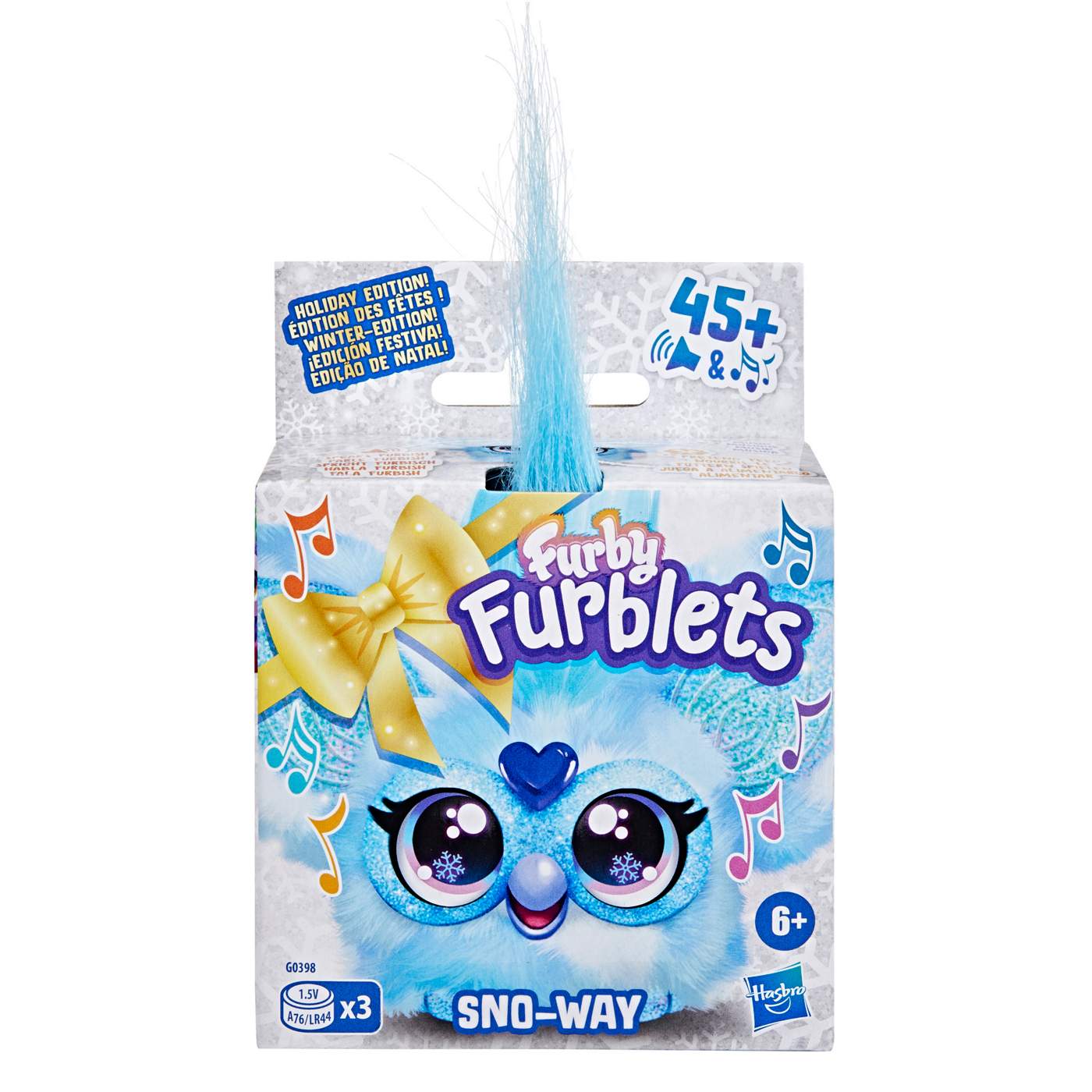 Furby Furblets Sno-Way Holiday Plush; image 1 of 5