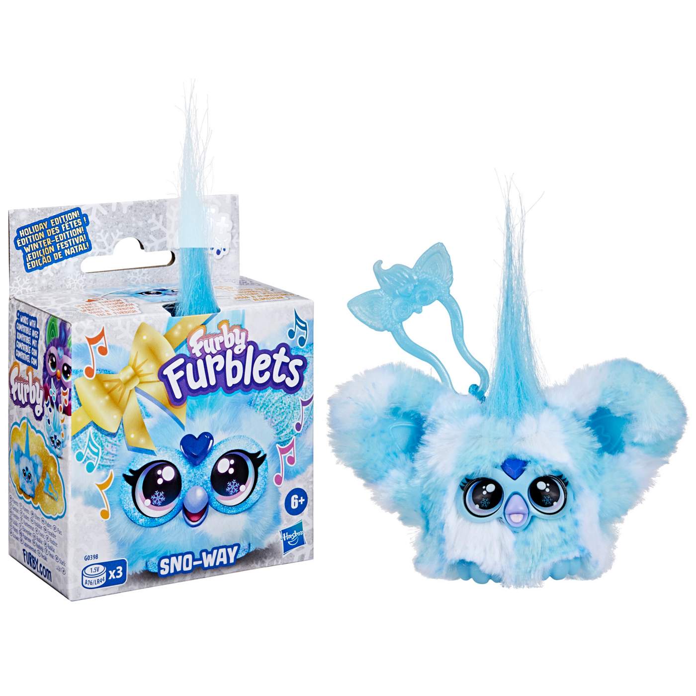 Furby Furblets Sno-Way Holiday Plush; image 4 of 5