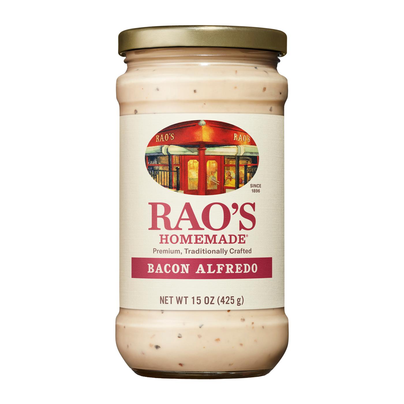 Rao's Homemade Bacon Alfredo Sauce; image 1 of 2