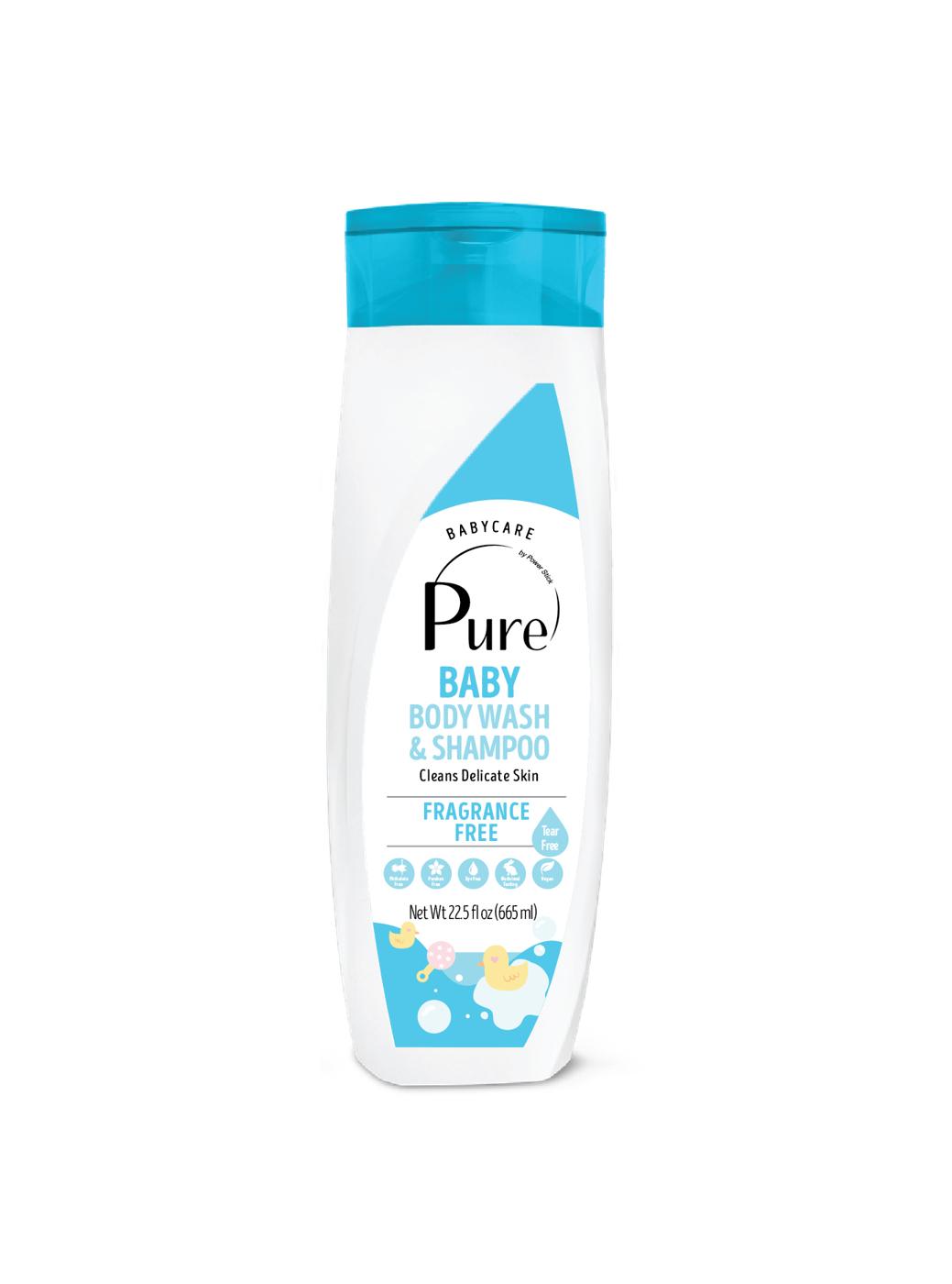 Pure Baby Body Wash & Shampoo - Fragrance Free; image 1 of 2