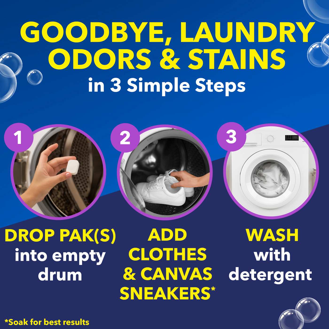 OxiClean Odor Blasters Laundry Stain Remover Power Paks, 24 Loads; image 3 of 11