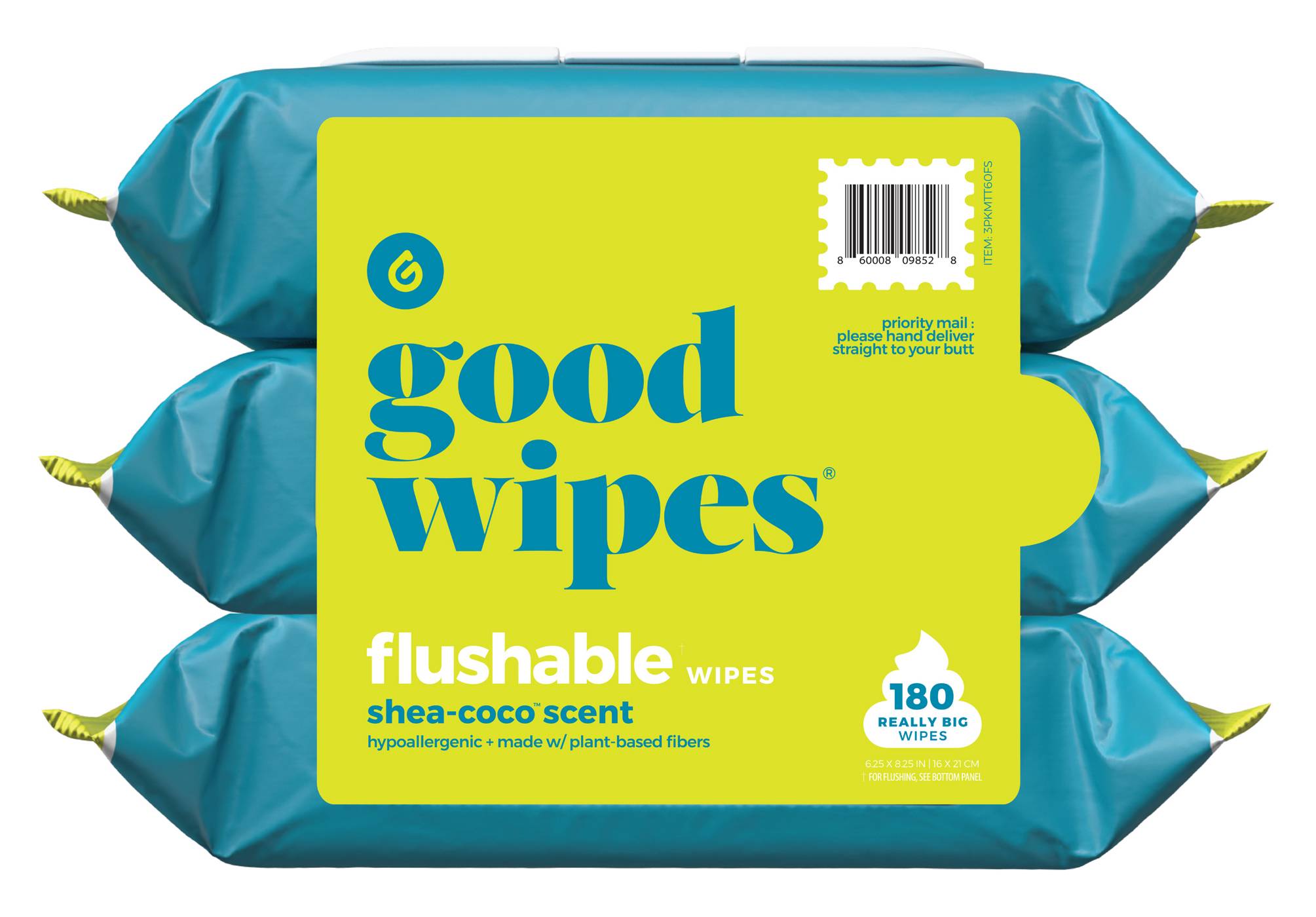 Goodwipes Flushable Wipes - Shea Coco; image 1 of 2