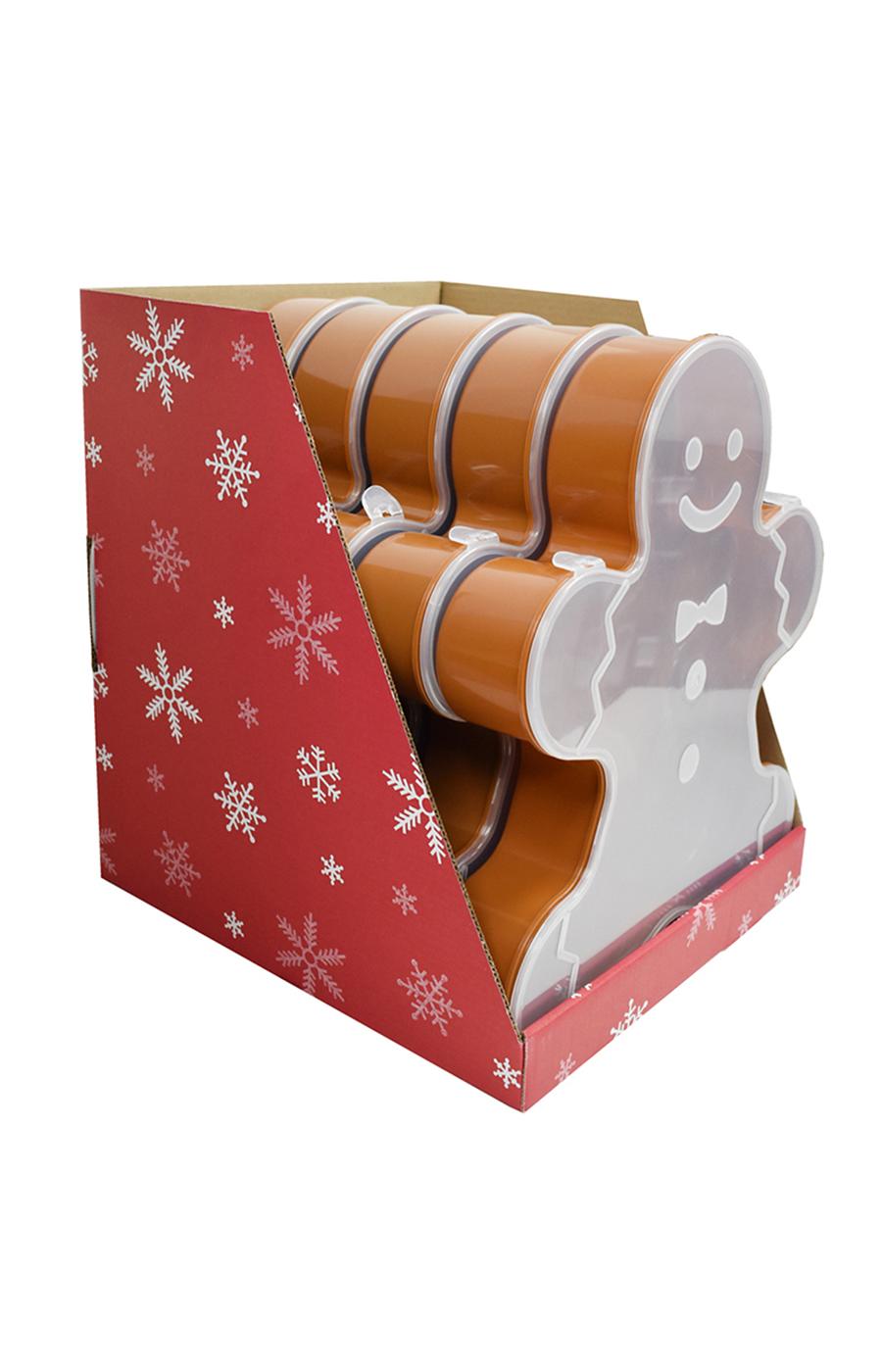 American Maid Gingerbread Christmas Food Storage Container; image 2 of 2