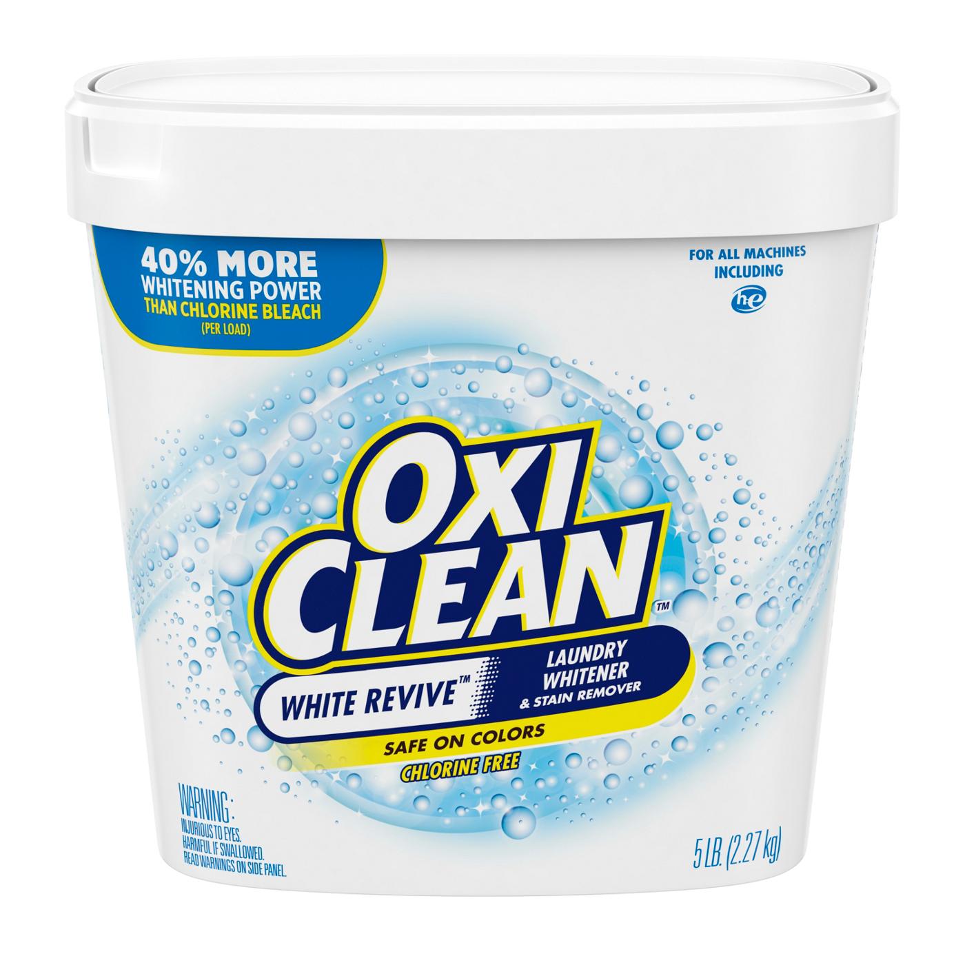 OxiClean White Revive Laundry Whitener & Stain Remover; image 1 of 4