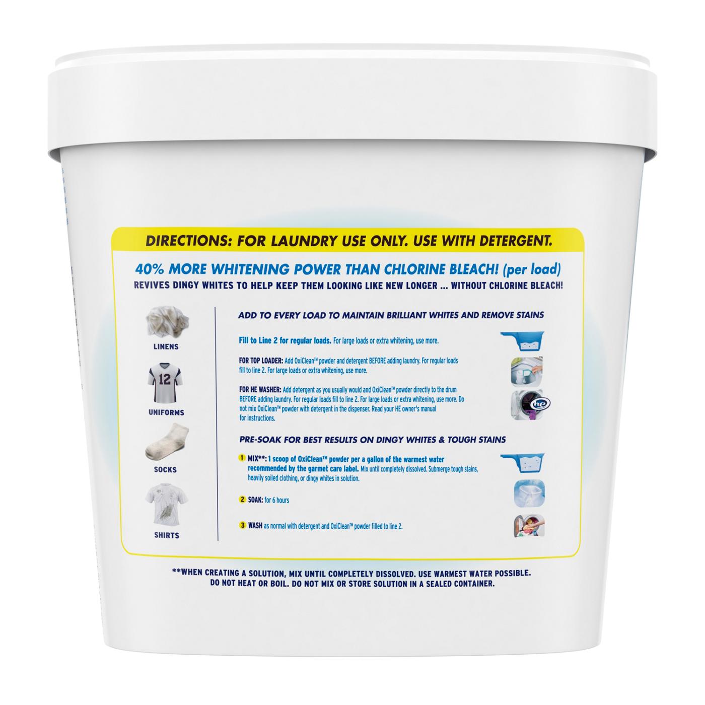 OxiClean White Revive Laundry Whitener & Stain Remover; image 7 of 13