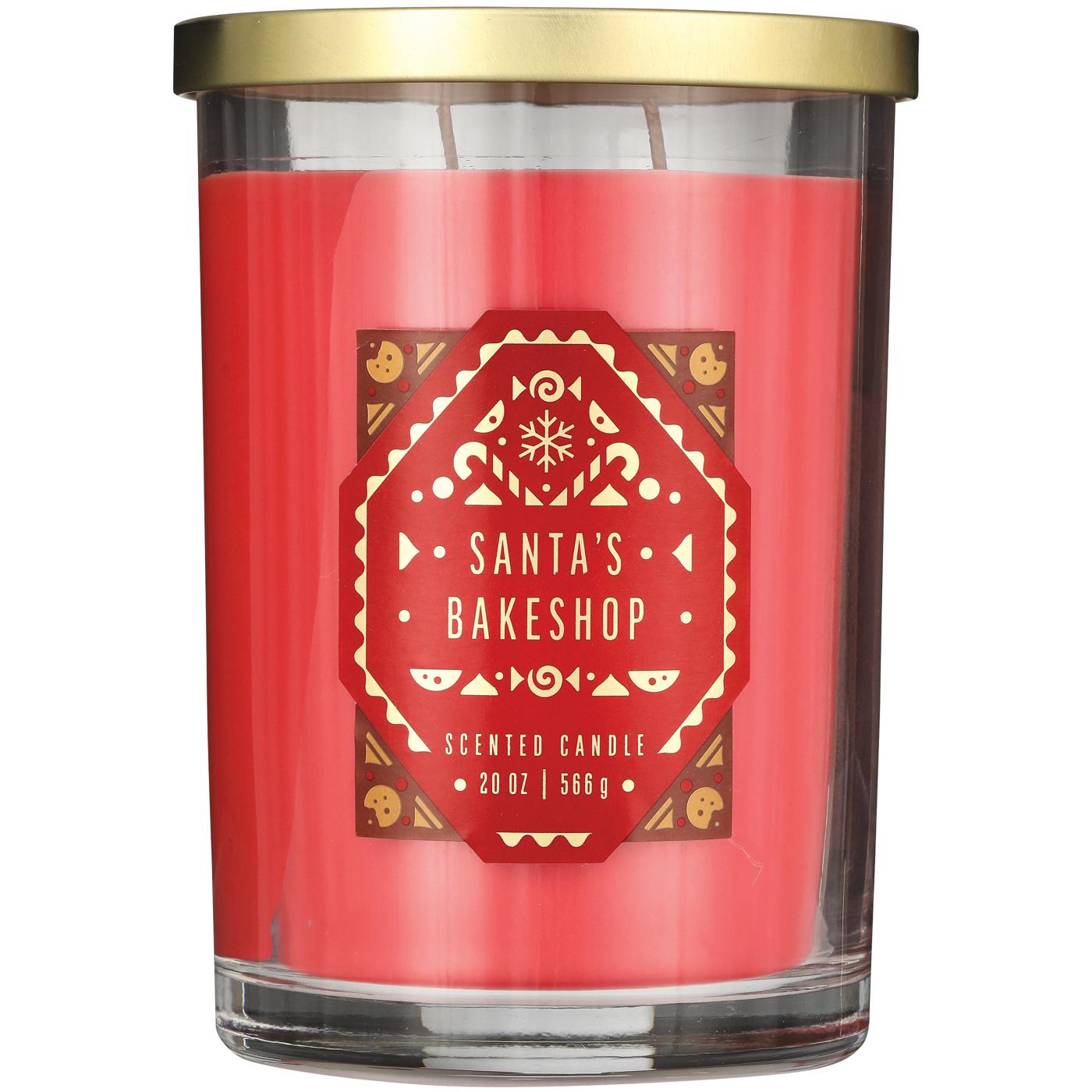 Destination Holiday Santa's Bakeshop Scented Christmas Candle; image 1 of 2