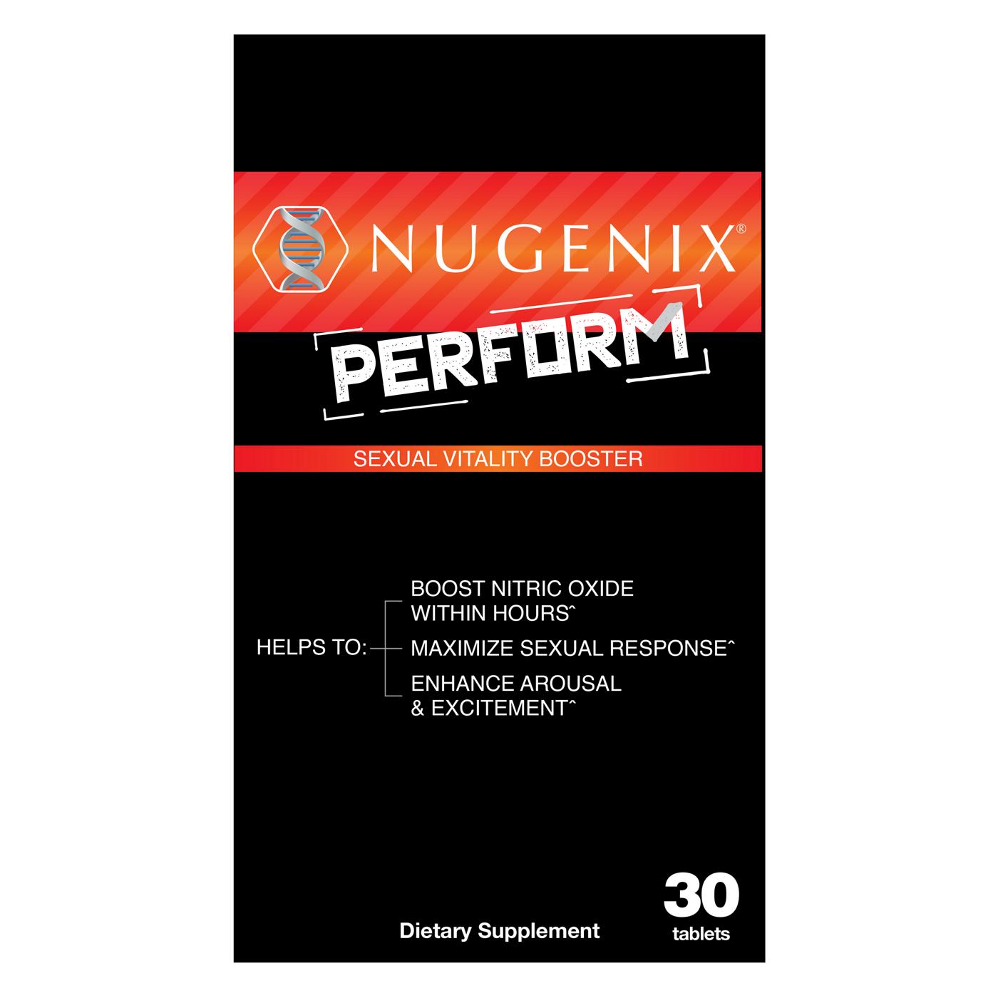 Nugenix Perform Sexual Vitality Booster Tablets; image 1 of 3