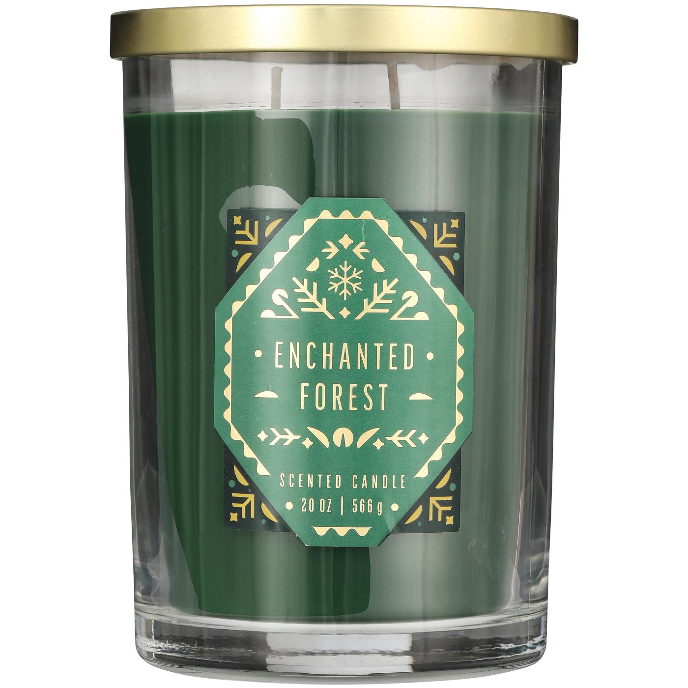 Destination Holiday Enchanted Forest Scented Christmas Candle; image 1 of 2