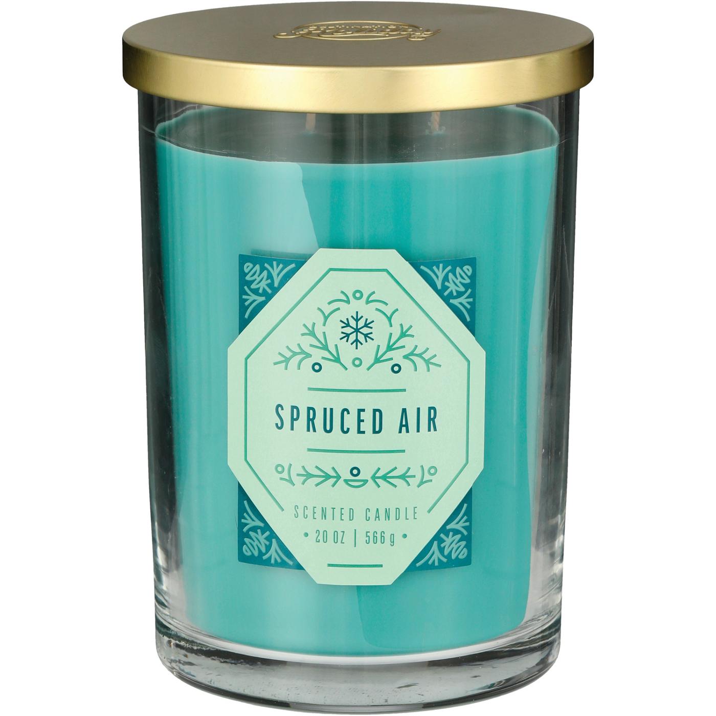 Destination Holiday Spruced Air Scented Candle; image 2 of 2