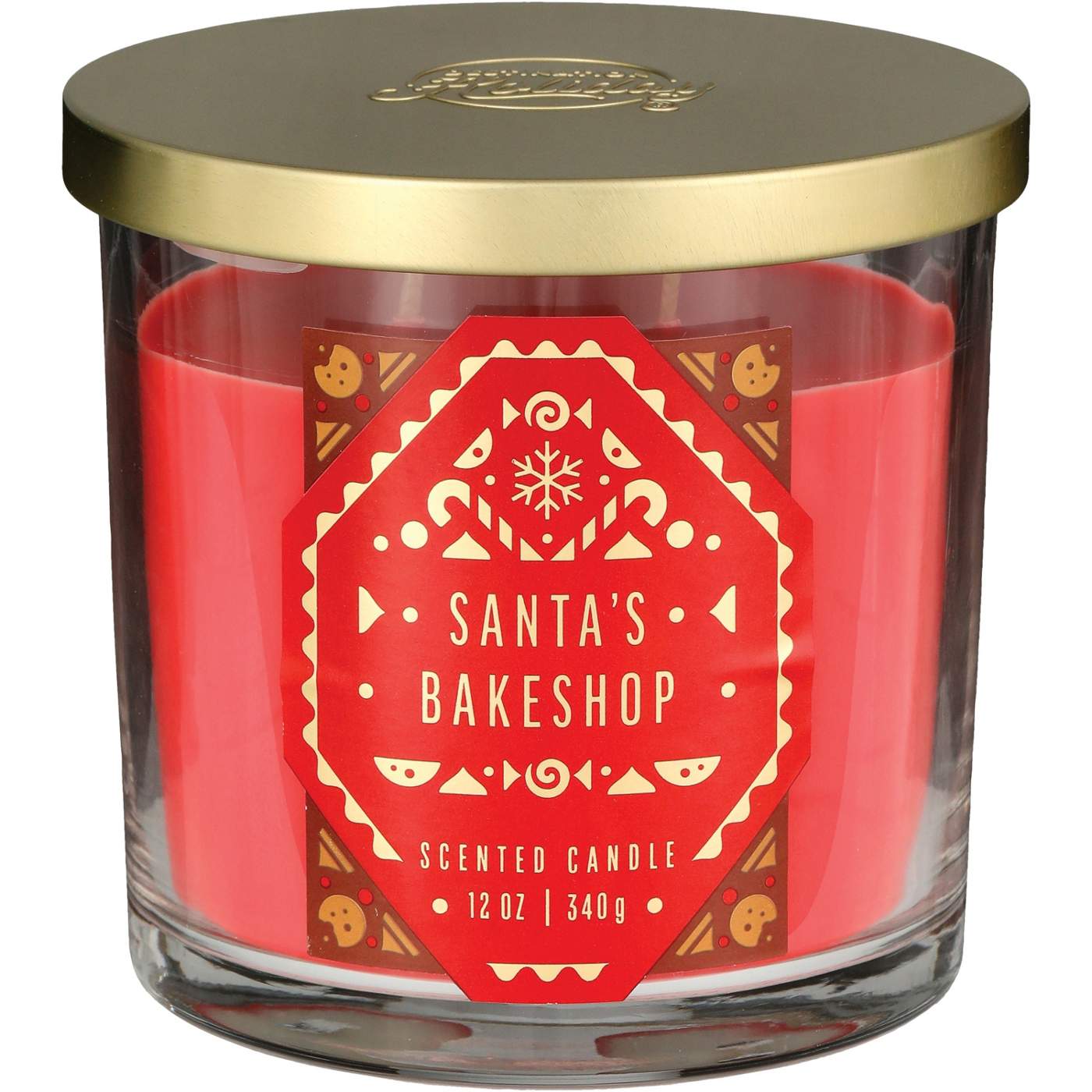 Destination Holiday Santa's Bakeshop Scented Candle; image 2 of 2