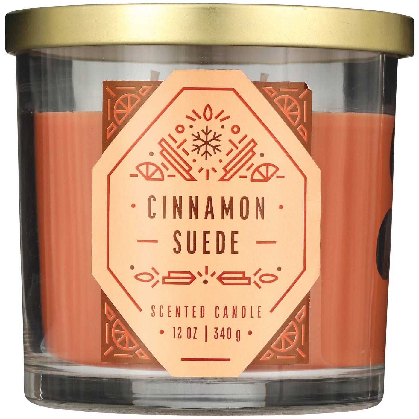 Destination Holiday Cinnamon Suede Scented Candle; image 1 of 2