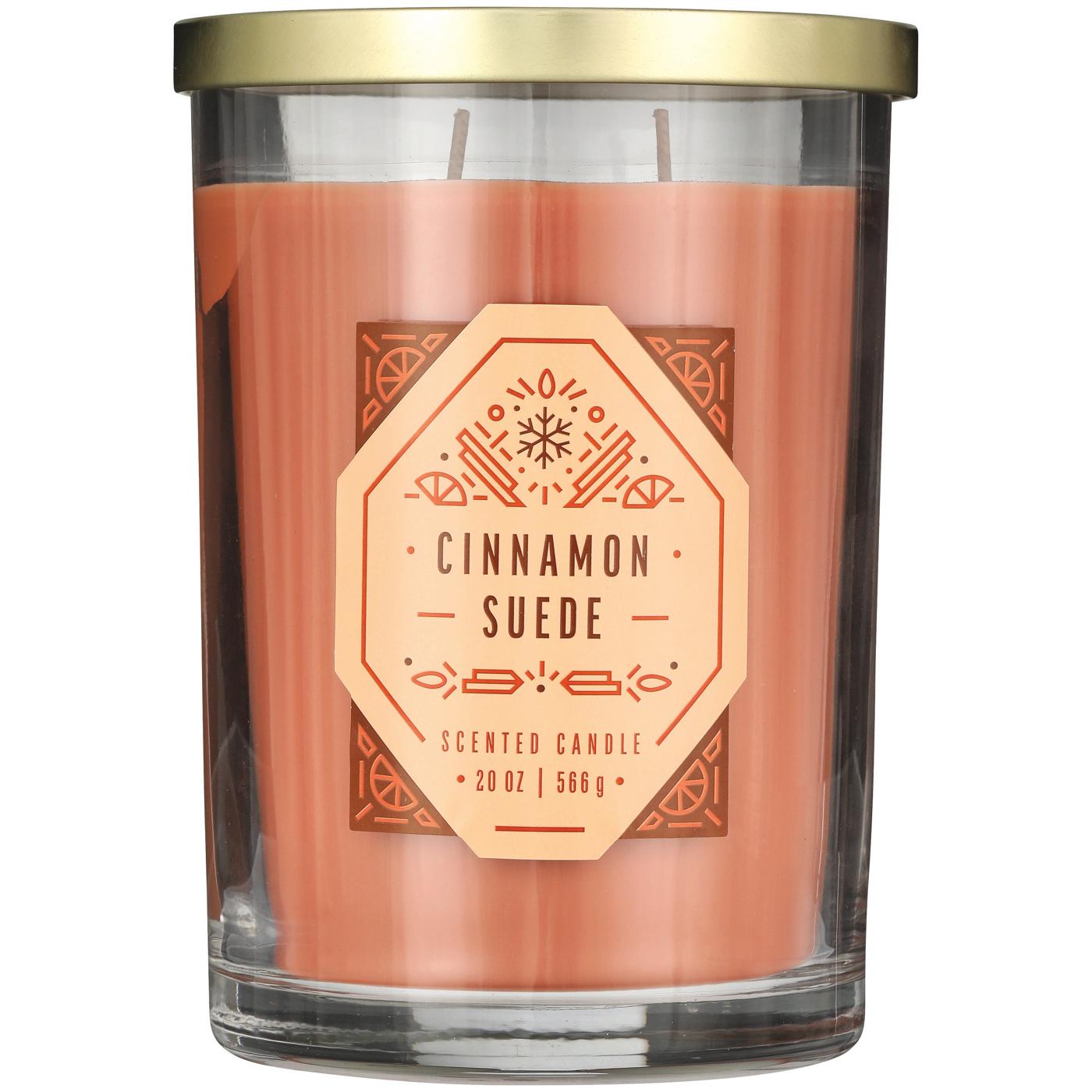 Destination Holiday Cinnamon Suede Scented Candle; image 1 of 2