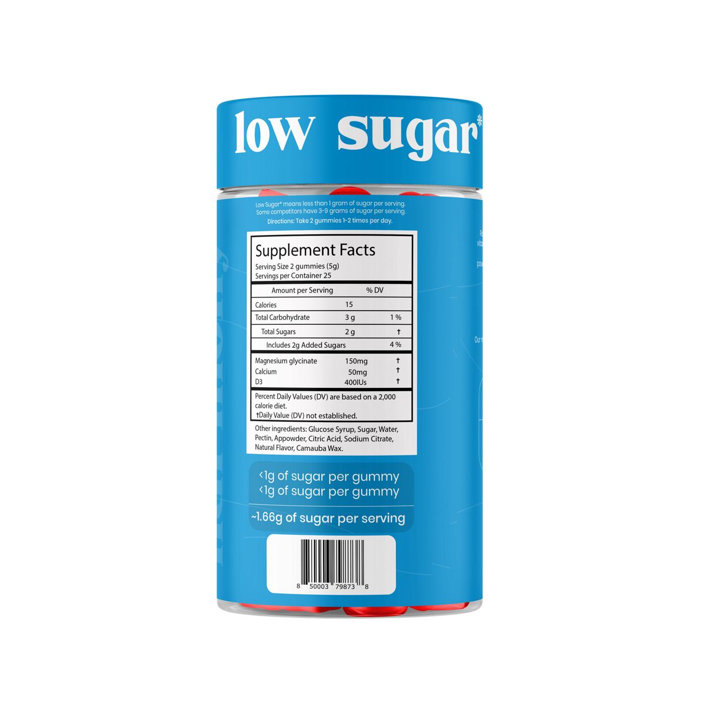 Vitafive Low Sugar Magnesium Boost Gummies - Berry; image 2 of 2