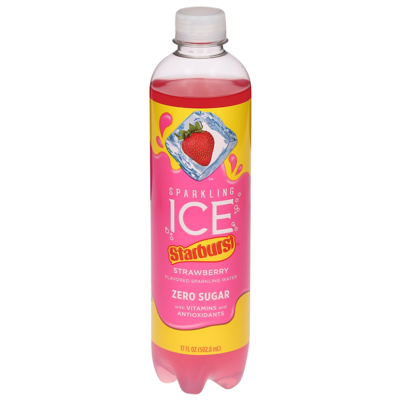 Sparkling Ice Starburst Strawberry Sparkling Water Shop Water At H E B 1161