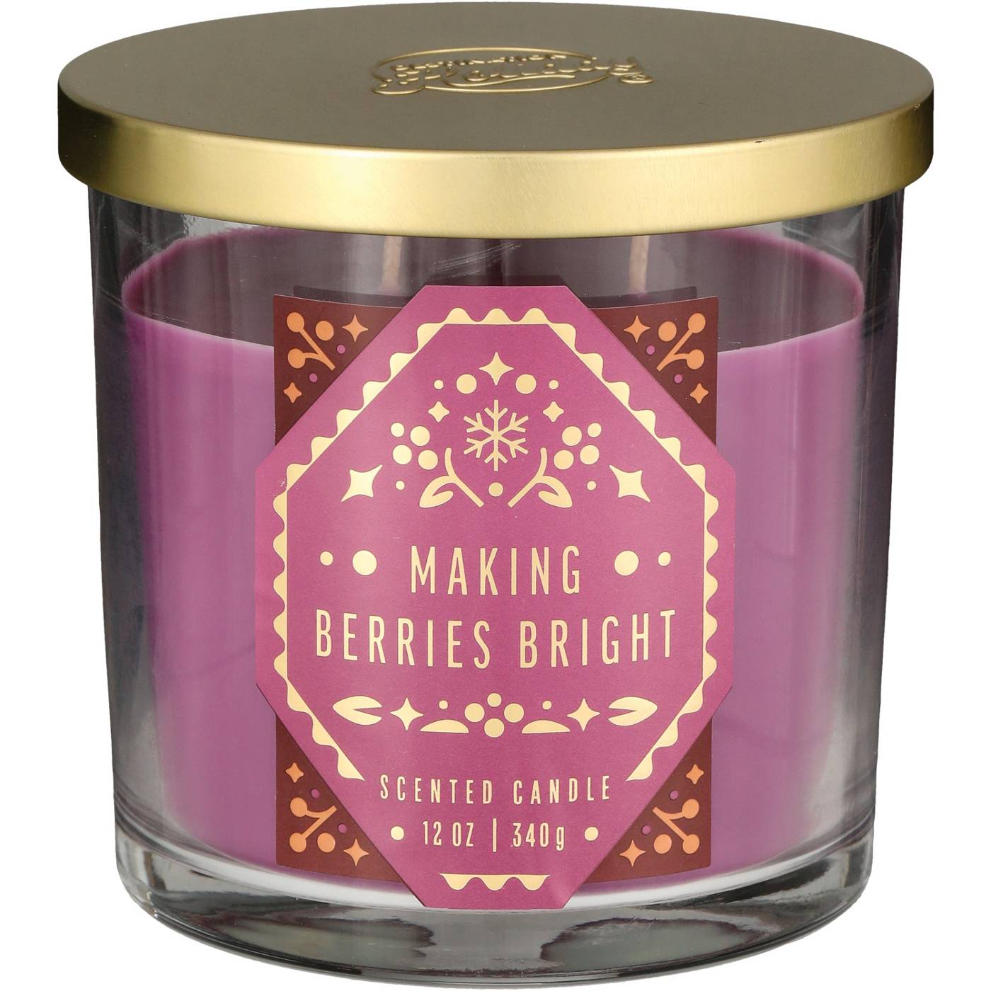 Destination Holiday Making Berries Bright Scented Candle; image 2 of 2