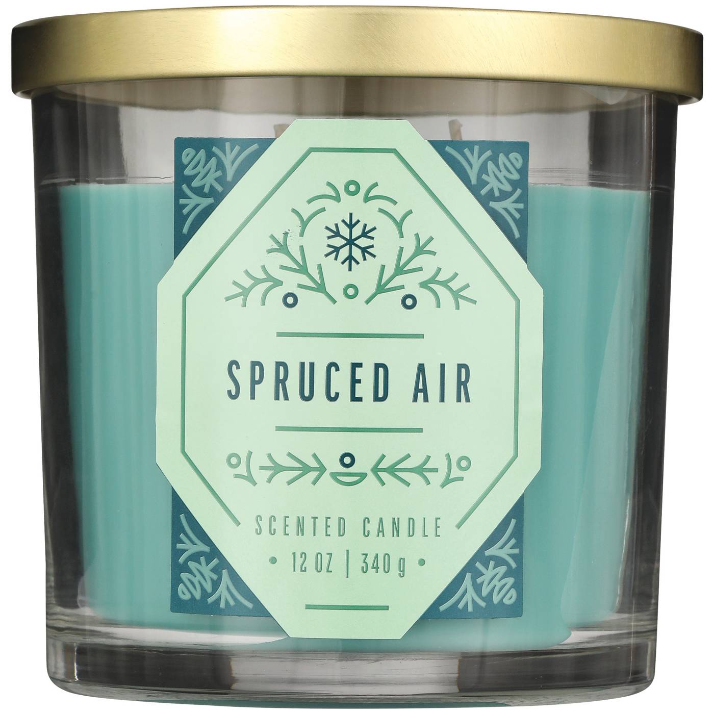 Destination Holiday Spruced Air Scented Candle; image 1 of 2