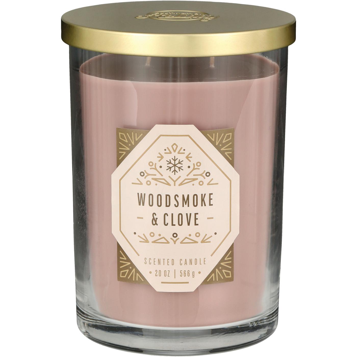 Destination Holiday Woodsmoke And Clove Scented Candle; image 2 of 2