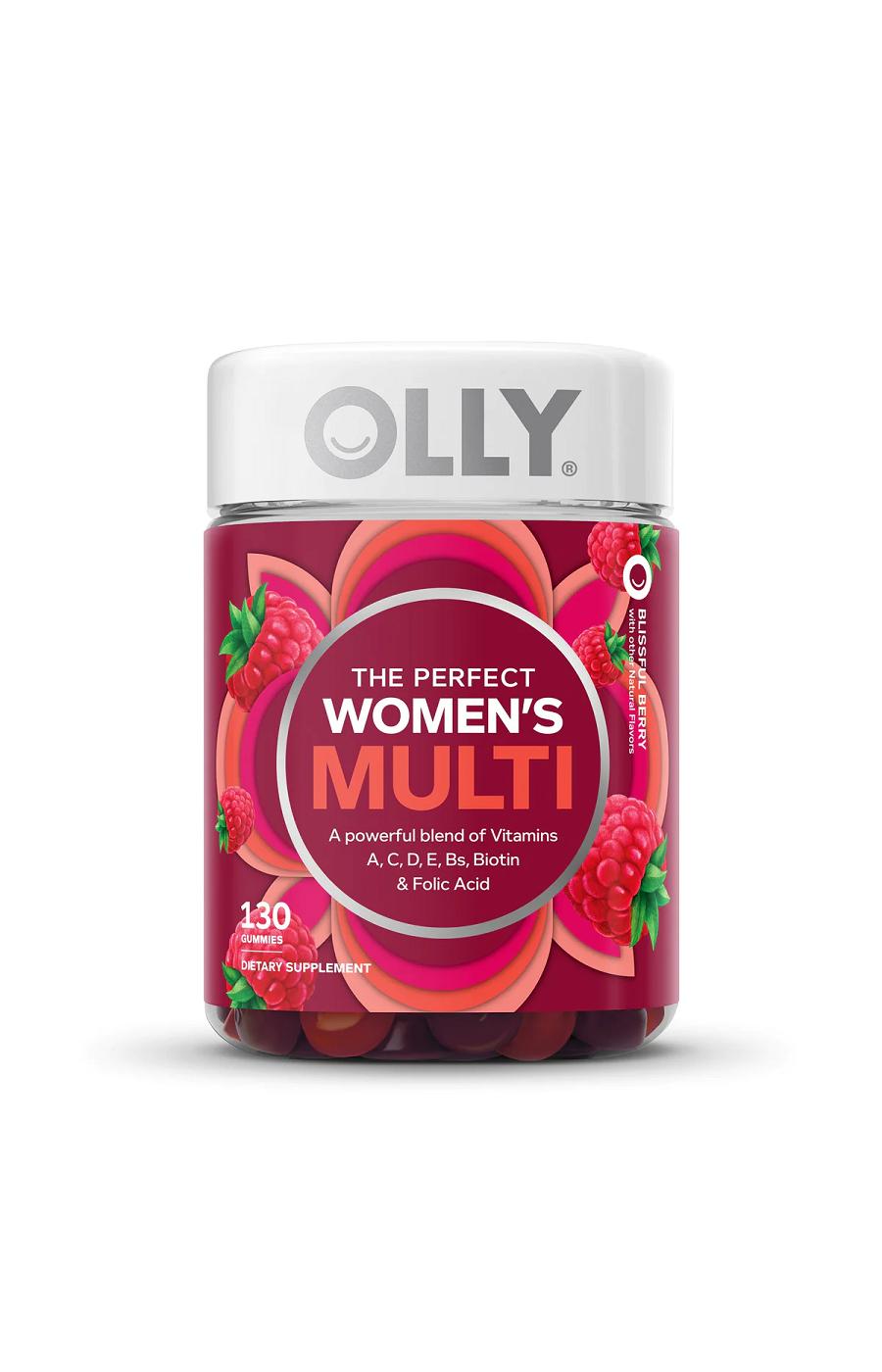 Olly The Perfect Women's Multi Gummies - Blissful Berry; image 1 of 2
