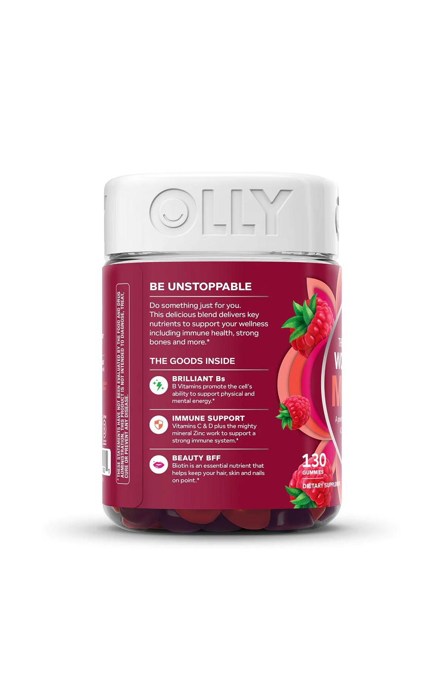 Olly The Perfect Women's Multi Gummies - Blissful Berry; image 4 of 4