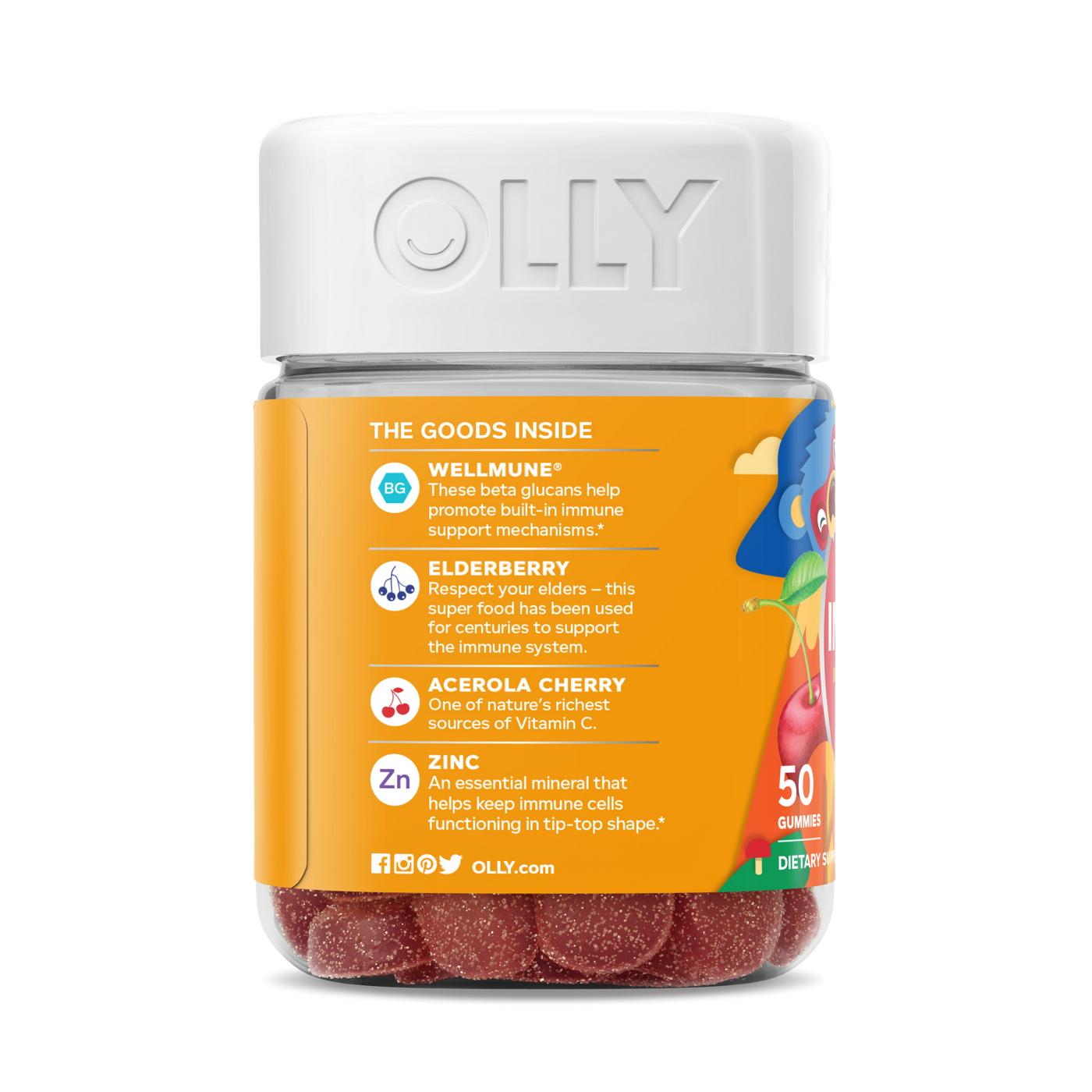 Olly Kids Immunity Gummies - Cherry Berry; image 4 of 7