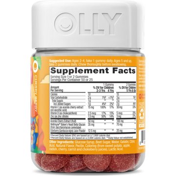 OLLY Kids Elderberry Immunity Gummies - Cherry Berry