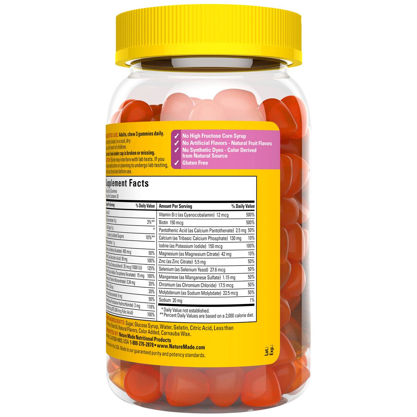 Nature Made Advance Multi For Her Gummies - Tropical Fruit; image 2 of 4