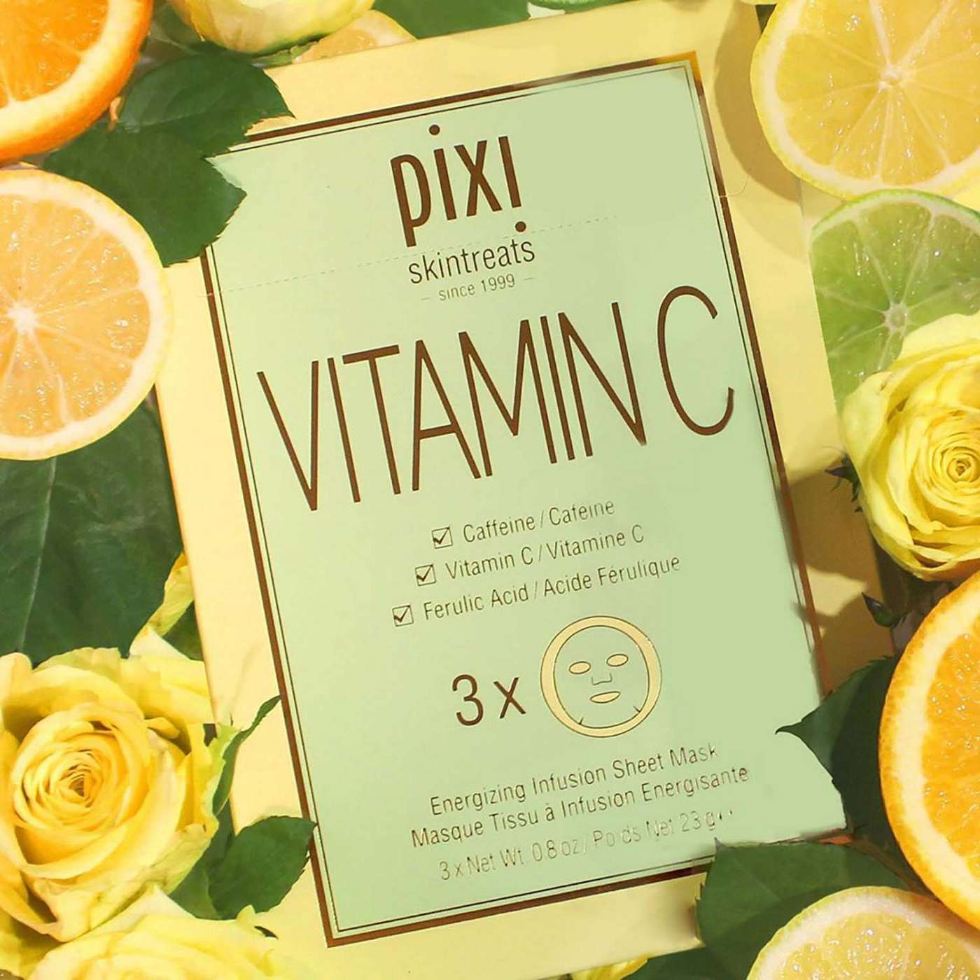 Pixi Vitamin C Sheet Mask; image 3 of 4