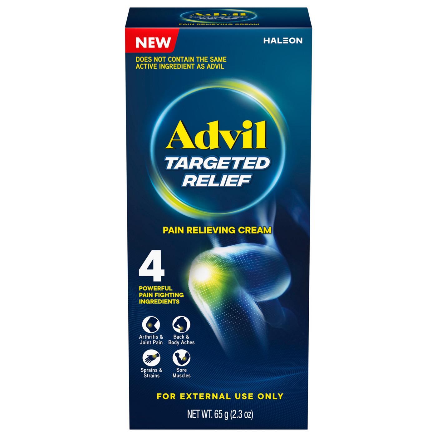 Advil Targeted Relief Pain Relieving Cream; image 1 of 4